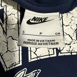 Nike Dark Blue Tee with White Graphics